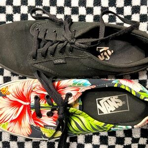 Vans, ladies, 2 pairs of shoes, size 7